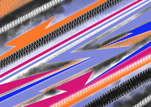 Geometric abstract patern