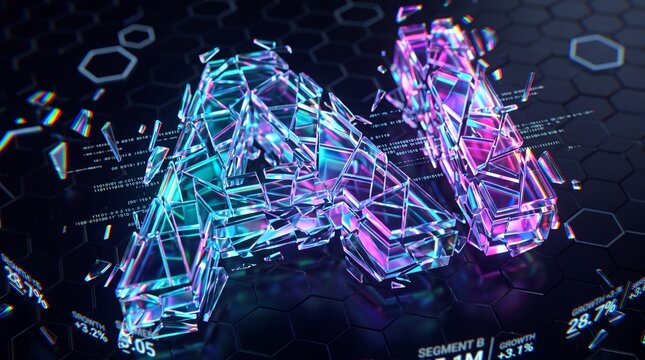 Artificial Intelligence Neural Network Digital Visualization