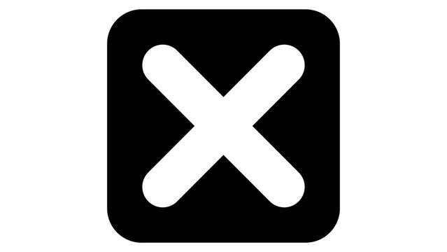 Black sign
