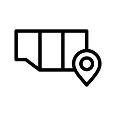 Land Icon Vector Symbol Design Illustration © yandirs