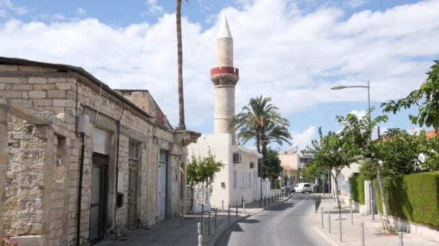 Limassol, Cyprus, 2026,4th, july, view of Arnaut Mosque