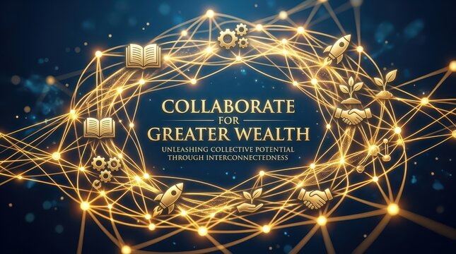 Interconnectedness and Collaboration for Greater Wealth and Collective Potential