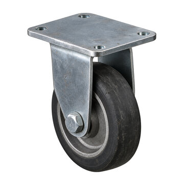 Industrial Caster Wheel with Steel Mounting Bracket