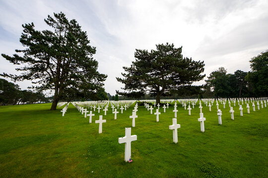 American Cemetery in Normandy, Colleville-sur-Mer, Calvados, France