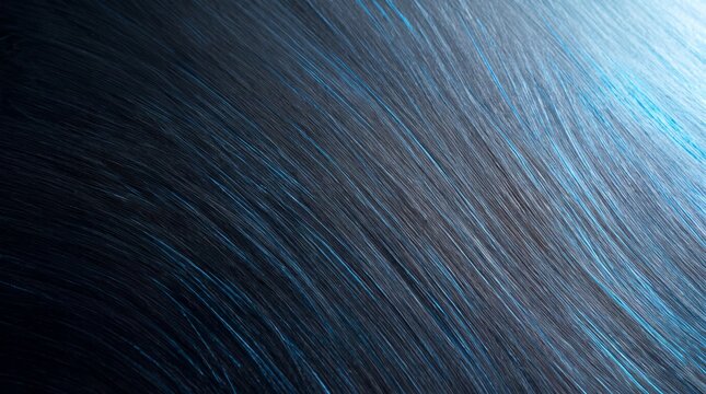 Abstract Brushed Blue Metal Texture Background