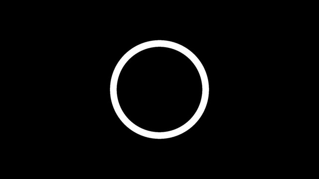 Black Friday countdown three two one starts now animated title with alpha channel and shopping bags