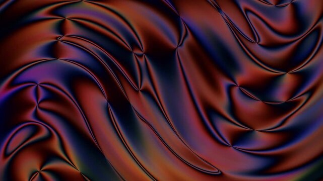 Abstract dark red purple satin texture with wavy gradient light pattern, suitable for background designs, fashion prints, or elegant wallpapers.