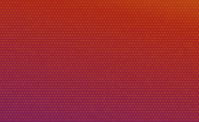 Obraz premium Vibrant gradient background with a seamless pattern of small hearts perfect for romantic designs and