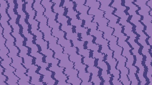 Purple textured background with vertical jagged lines in deep violet creating a torn paper effect or seismic wave pattern for artistic covers.