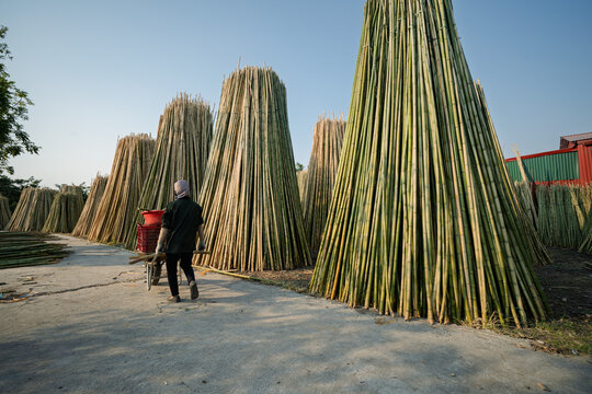 Bamboo Craft Village in Bac Ninh, Vietnam