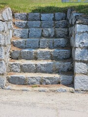 old stone wall © 지애 김