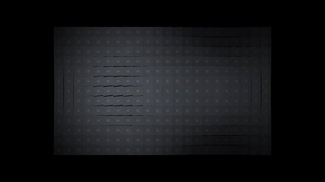 Abstract dark grey geometric pattern with repeating square tile grid texture