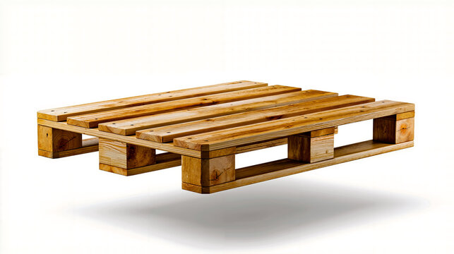 A wooden bench with a rectangular top and a simple design