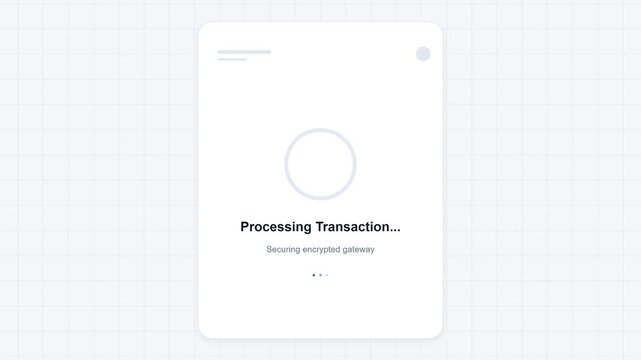 Secure payment transaction processing with digital finance interface