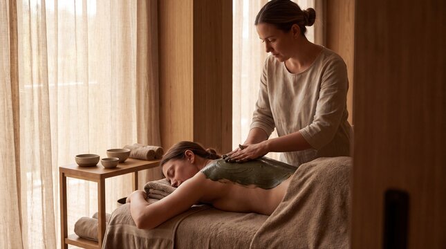 Luxury Spa Body Wrap Treatment for Skin Rejuvenation and Wellness