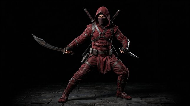 fantasy warrior with sword