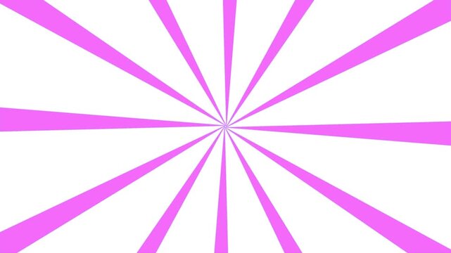 Sunburst animated. Sunbeams background animation. Retro background. 4k animation.