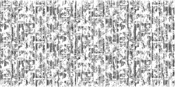 Vector fabric texture. Distressed texture of weaving fabric. Grunge background. Abstract halftone vector illustration. Overlay to create interesting effect and depth. Black isolated on white. EPS10.