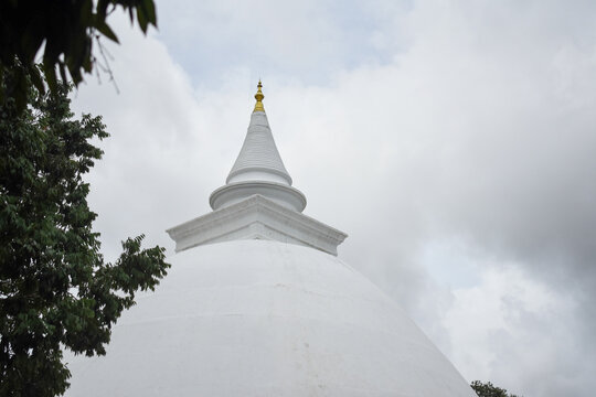 Stupa of Kelaniya Raja Maha Viharaya, Kelaniya, Sri Lanka.