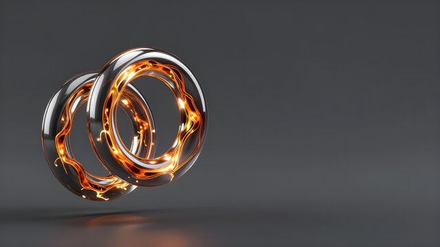 Intersecting Torus Knot: Business Integration & Synergy Concept
