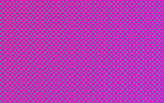 Vivid magenta and purple abstract halftone texture composed of thousands of tiny repeating dots, creating a dense digital screen-like background.