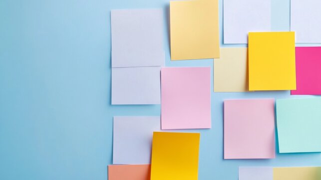 Modern Business Intelligence View of Startup companies analyze product backlog board blank cards s Variation 2