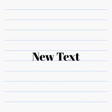 New Text Typography Design