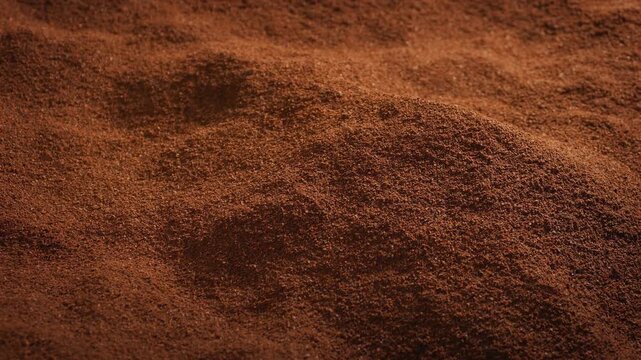 Fine Soil For Plants Moving Shot