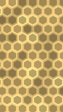 Fondo de patr&oacute;n de panal cera de abeja en bucle sin costuras