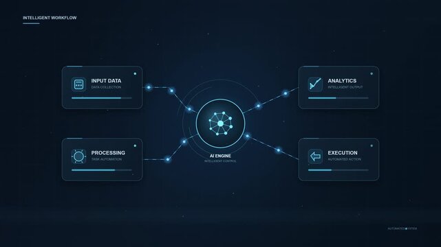Digital hud interface showing system data processing and mainframe analysis