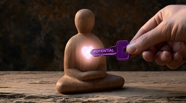 Potential key unlocking inner growth and mindfulness through meditation for human transformation