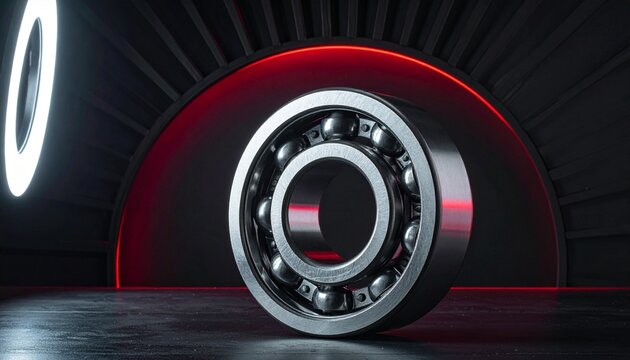 Precision Ball Bearings: Industrial Steel Mechanical Components