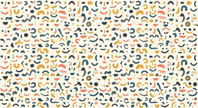 Digital user interface showing a colorful abstract pattern thumbnail with sorting options.