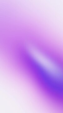 Vertical dreamy violet soft gradient bloom, motion background loop
