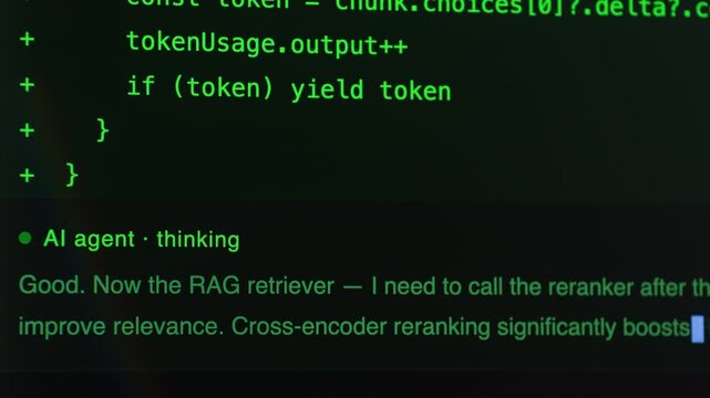 Error Fatal AI System Crash coding Chatbot Virus Corrupts Data red Screen of Death Digital Failure Concept