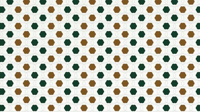 Nahtlose Schleife: Ornamentales-gitter-illustration in Smaragd