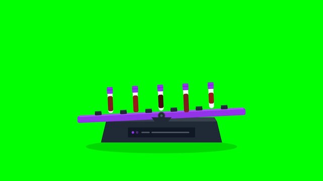 Medical Laboratory Hematology Blood Specimen Rocker Platform for Edta Tube Mixing and Anticoagulant Suspension