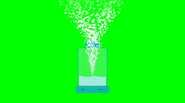 Medical Ultrasonic Nebulizer Medication Chamber Atomizing Bronchodilator Liquid Into Respirable Mist Plume