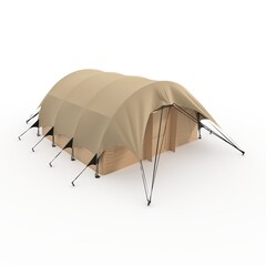 3d Render Military Tent Grade Shelter for Harsh Weather and Expeditions Sheltent © SR 3D VISUAL