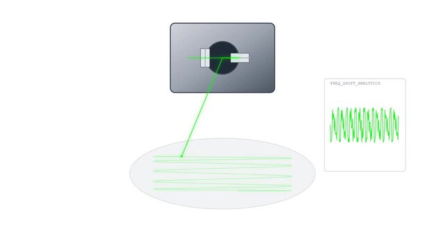 Laser Doppler Vibrometer Scanning Mirror Head Metrology Animation
