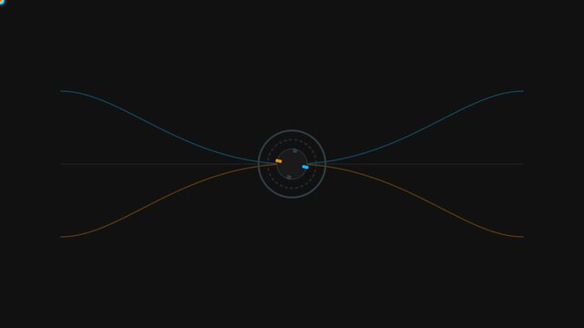 Multimodal Logistics Hub Animation with Freight Route Switching and Dynamic Cargo Tokens