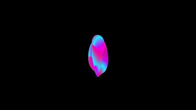 Futuristic neon heart shape with complex geometric mesh and glowing cybernetic spheres, abstract digital art