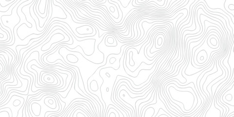 white topography map geography relief diagram texture design. Topography white background and black line world map texture design. Lines Topographic contour lines grid map seamless pattern. © MDFAIMIDULISLAM