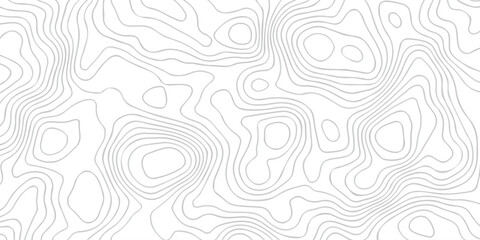 white topography map geography relief diagram texture design. Topography white background and black line world map texture design. Lines Topographic contour lines grid map seamless pattern. © MDFAIMIDULISLAM