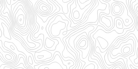 white topography map geography relief diagram texture design. Topography white background and black line world map texture design. Lines Topographic contour lines grid map seamless pattern. © MDFAIMIDULISLAM