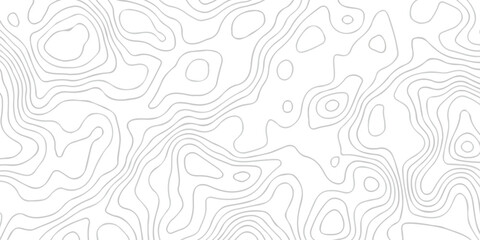 white topography map geography relief diagram texture design. Topography white background and black line world map texture design. Lines Topographic contour lines grid map seamless pattern. © MDFAIMIDULISLAM