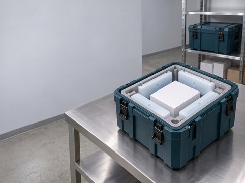 Open Reusable Cold Chain Shipping Case