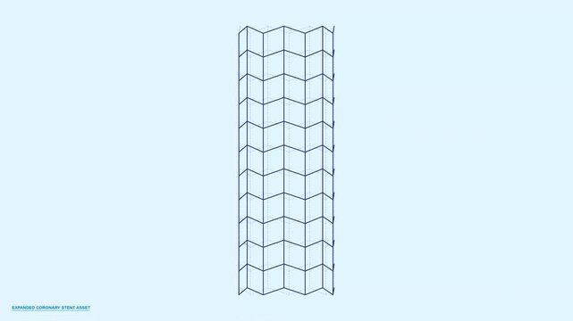 Abstract 3D Nanotube Structure Animation
