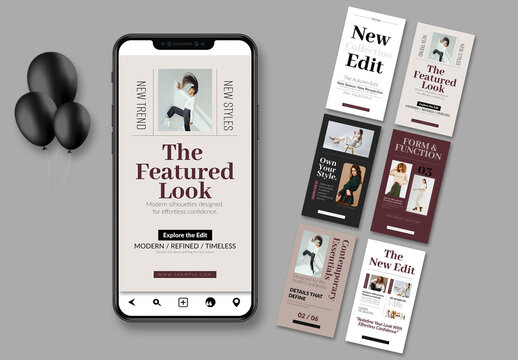 Fashion Social Media Story Template