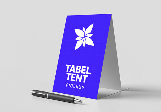 Table Tent Mockup